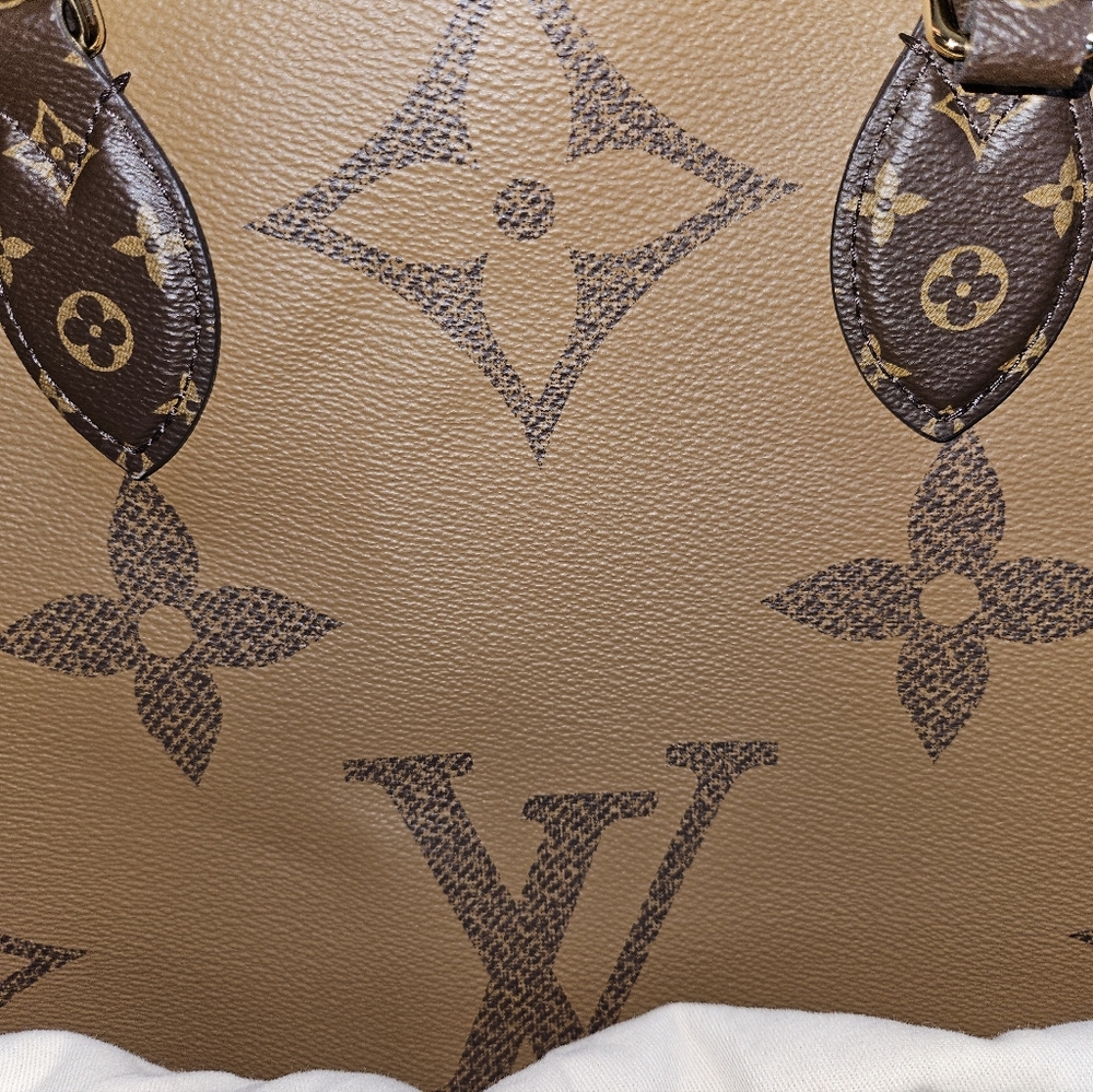 Louis Vuitton Brown Monogram Tote Bag
